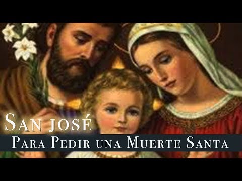 Oración a San José por una muerte tranquila
