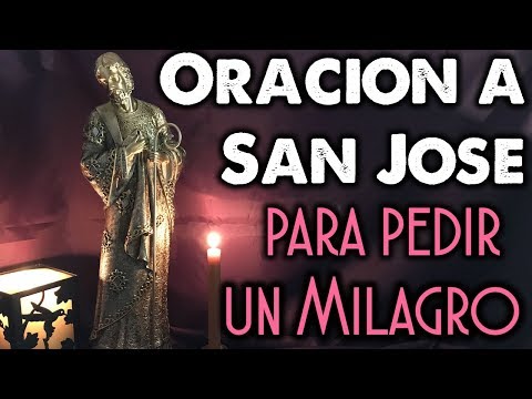 Oración a San José para conseguir milagros